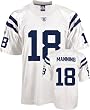 Men`s Indianapolis Colts #18 Peyton Manning Road Replica Jersey