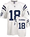 Peyton Manning Jersey: Reebok White Replica #18 Indianapolis Colts Jersey