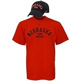 Nike Nebraska Cornhuskers Hat & T-shirt Combo Pack