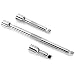 Powerbuilt 640856 1/2-Inch Drive Wobble Extension Set, 3-Piece