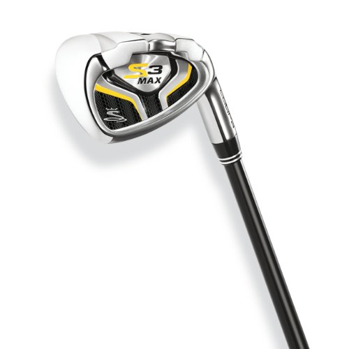 Cobra Men's S3 Max Iron Set (Right Handed, Steel, Regular Flex, 4-PW, GW)