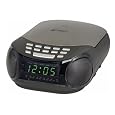 Emerson Dual Alarm Clock With CD Player and AM/FM Radio - LED - Dual Alarm - AM, FM