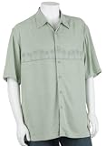 QuikSilver Edition Men's Tribal Palm 3 Banded Collar Shirt