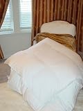 Classic White Goose Down Feather Comforter