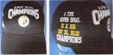 Pittsburgh STEELERS Six Time 6X Super Bowl Champs CAP BB Hat