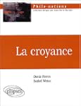 La croyance