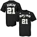 Search : adidas San Antonio Spurs #21 Tim Duncan Black Net Player T-shirt