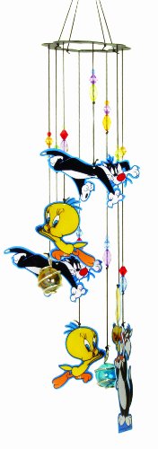Spoontiques Sylvester and Tweety Wind Chime Spoontiques Sylvester and Tweety Wind Chime
