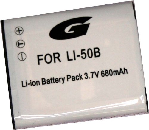 Bilora GPI 671 Li-Ion Akku f&uuml;r Olympus Li-50B Preisvergleich