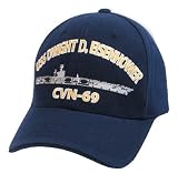 Navy Ship Caps USS Dwight D. Eisenhower CVN-69