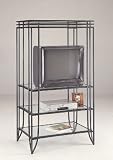 Black Matrix TV Stand By Coaster Furniture