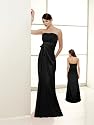 Elegantes Luxus Corsagen Empire Abendkleid, Ballkleid, Farbe  schwarz