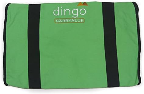 Beach Bag Carryall | Best Large Foldable Canvas Tote for Towels, Blankets, Bonfire Firewood, and Umbrellas | Perfect for Bulky Beach Toy Storage and Groceries | Comfort Grip Handle | Washable - Green