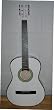38 Inch Steel String Acoustic Guitar - White Color
