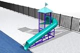 Commercial Water Slide 5755