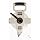 Keson NR10100H Nylon Coated Steel Blade 100-Foot Measuring Tape In Tenths, Zero Point At Tape End, Hook End