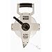 Keson NR10100H Nylon Coated Steel Blade 100-Foot Measuring Tape In Tenths, Zero Point At Tape End, Hook End