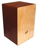 CAJON WALNUT BROWN BOX DRUM & GIGBAG & SNARE WIRES by CLEARWATER