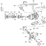 �_�C��(Daiwa) �t���[���X 2506 �p�[�c:�n���h���L���b�v(���iNo.067) 151:116