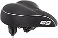 Sunlite Cloud-9 Bicycle Suspension Cruiser Saddle, Cruiser Gel, Tri-color Black