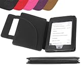 Produkt-Bild: DURAGADGET Leder-Schutzh&uuml;lle im Buch Stil f&uuml;r den Amazon Kindle TOUCH und TOUCH 3G, WLAN (15 cm, 6 Zoll), Generation 2011, schwarz