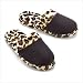 LEOPARD PRINT SLIPPERS SIZE LARGE 9-10 Image