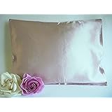 Champagne 100% Silk Pillowcase Travel Toddler Baby Size 12x16