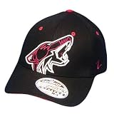 NHL LNH PHOENIX COYOTES BLK FLEX FIT SM ZEPHYR HAT CAP