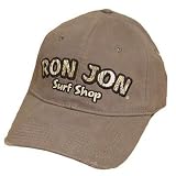 RON JON SURF SHOP OLIVE GREEN RIPPED VELCRO HAT CAP