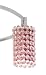 Schonbek MCCR0305SW Silver / Strawberry Fields Strass Geometrix--Matrix Crystal Single Light Down Lighting Cylinder Track Head from the Geometrix--Matrix Collection