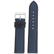 Watch Band Sport Design Navy Black Genuine Leather 18 millimeter Tech Swiss