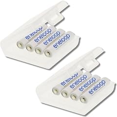 8 x Sanyo Eneloop Akkus� *** Gr��e MICRO AAA ( 44 x 10,5 mm ) ***� [ NEUESTE VERSION HR-4UTGA ]� +++� 50% mehr LEBENSDAUER ( bis 1500 Ladezyklen ) in speziellen, hochwertigen Premium Akkuboxen der Akku-Onlinehandel GmbH