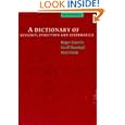 A Dictionary of Ecology, Evolution and Systematics