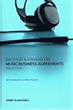 Bagehot and Kanaar on music business agreements