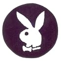 Black PLAYBOY bunny BATH MAT bathroom rug decor