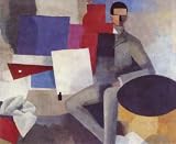 Roger-Noël-François de La Fresnaye (Sitting man) Art Poster Print - 11x17