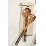 Bamboo Salad Server - Bamboo Twine
