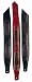 Levy's Leathers 2 1/2 Leather Strap with Foam Pad,Black