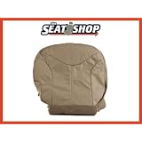 00 01 02 GMC Yukon XL Sierra Shale w  Grey trim Leather Seat Cover RH bottom by The Seat Shop