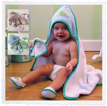 Finley the Frog Four-Piece Hat Box Bath Time Gift Set