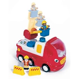 WowToys - Jeu Premier Age - camion pompier d'Ernie
