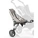 Buggypod 841005 - Beiwagen f�r normale Buggy, Sport- und Kinderwagen, Steingrau, verstellbare R�ckenlehne, variabele Einstellungen