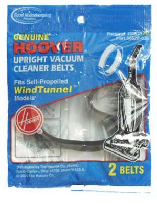 HOOVER INC TTI FLOOR CARE 40201170 2PK SP Windtunnnel Belt