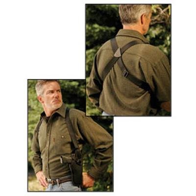 Uncle Mike's Black Kodra Nylon Sidekick Vertical Shoulder Holster