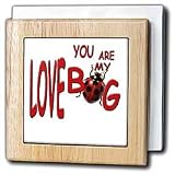 You are My Love Bug - 6 Inch Tile Napkin Holder