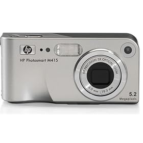 HP M415 5.36MP Digital Camera with 3x Optical Zoom