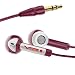 V-Moda Bass Freq Earbuds - Rouge Red
