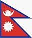 Nepal Flag 5 Inch x 3 Inch Vinyl Sticker****