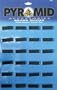 Pyramid Bicycle Brake Shoes Road 12 Pair-To Card Black