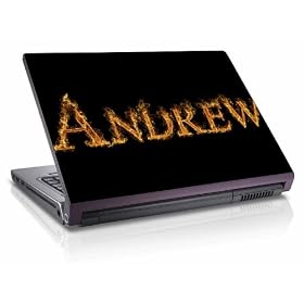 Genuine "Hot Names-Niko" Laptop Protective Skin. Unique decal for 10'2 Inch Laptop-Orange
